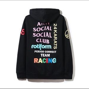 AUTHENTIC Antisocial Social Club Race Team Hoodie